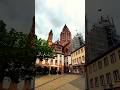 Historic Old Town Mainz, Cathetral, Medieval 🏰😊