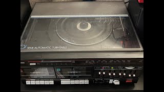 1980s Sylvania SY-1801 Stereo System