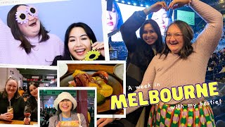 A week in Melbourne with my bestie! 🚃