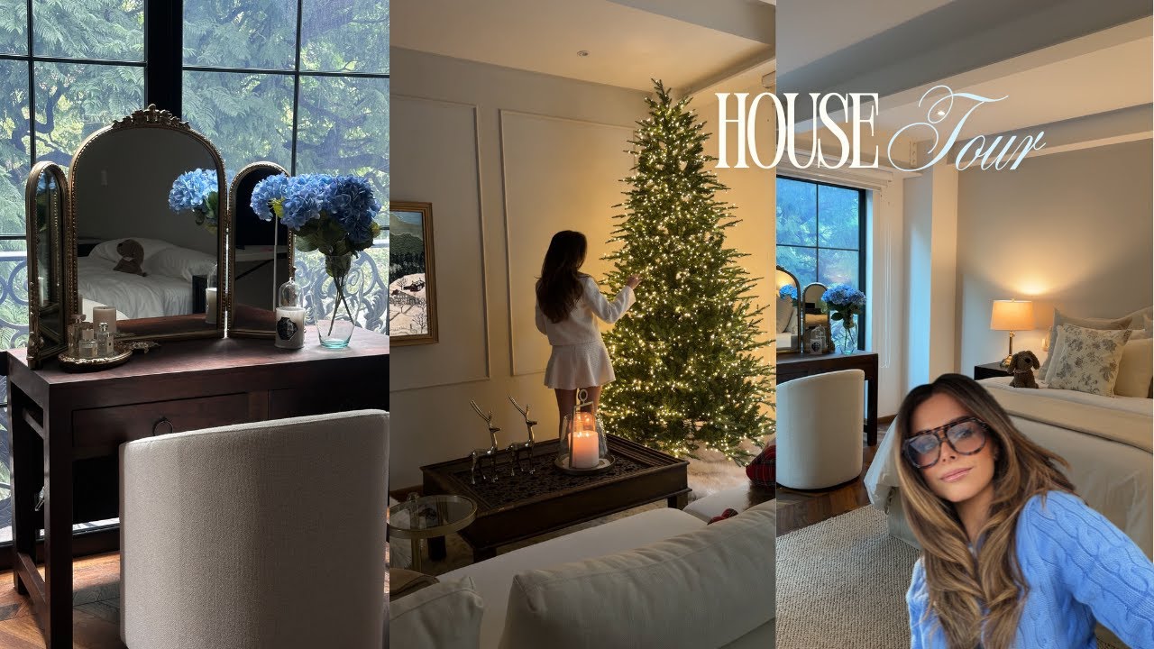 HOUSE TOUR Amueblado + decorado de Navidad!!