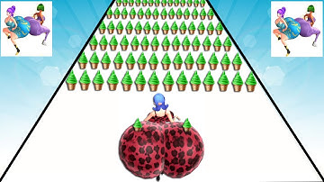 Butt Clash: in All Level Game Mobile New Update Gameplay iOS,Android Walkthrough BCLLEDFBBN115
