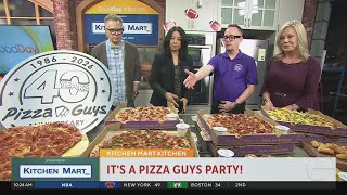 Pizza Guys is celebrating 40 years and it's a party in studio!