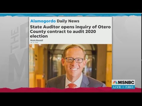 Rachel Maddow interviews Brian Colon about Otero County Audit