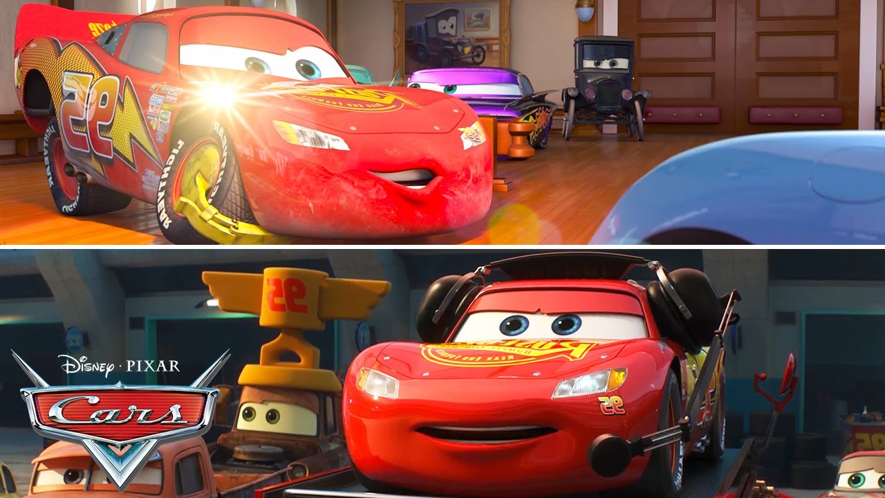 La evolución de Rayo McQueen