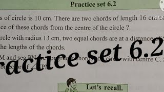 practice set 6.2 | Maths 2 | std 9