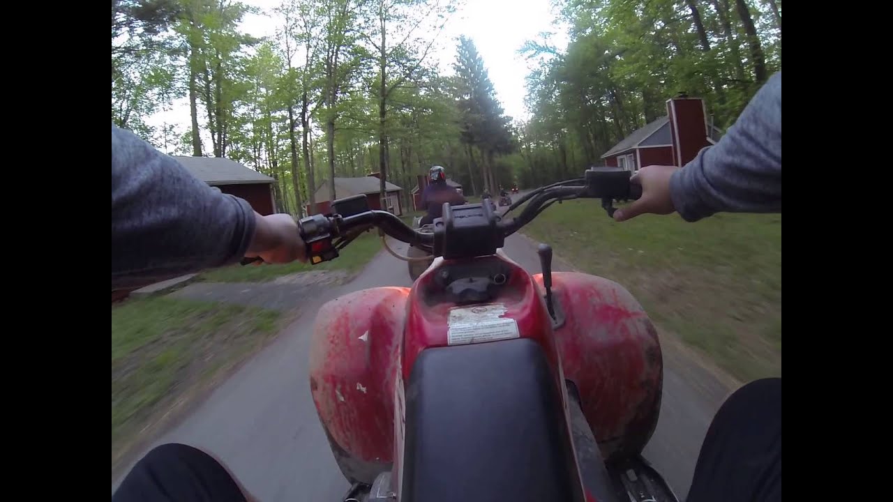 Poconos ATV Riding (Part 1) YouTube