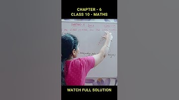 Are you struggling with Exercise 6.3 Q6: Solution in Chapter 6 Triangles of Class 10 Maths? 🤔#shorts