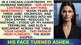 My Husband Mocked Me Before the Judge—Then My Evidence Shattered His Empire | Storytime