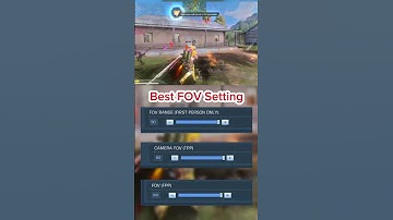 Best FOV Setting for Pro Play 💯 BR Sensitivity and Settings #shorts #codm #codmbr