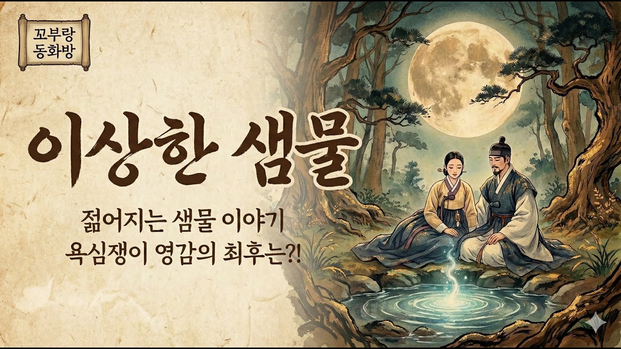 #23 이상한 샘물 [전래동화] 어른과 아이 모두를 위한 따뜻한 옛날이야기 | 수면동화 🌙