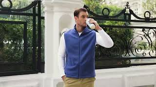 Men's Casual Fleece Vest screenshot 2