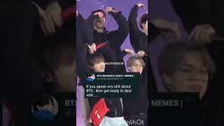 dont mess with bts army 😡 {pls subscribe my channel } #bts #shorts #kpop