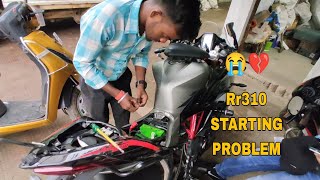 APACHE RR310 STARTING PROBLEM 😭💔||PROBLEM SOLVED