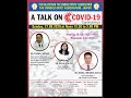 A live talk on covid19 by rtcatca