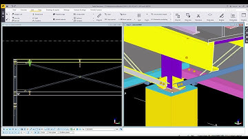 Tekla Structures  - Galpon