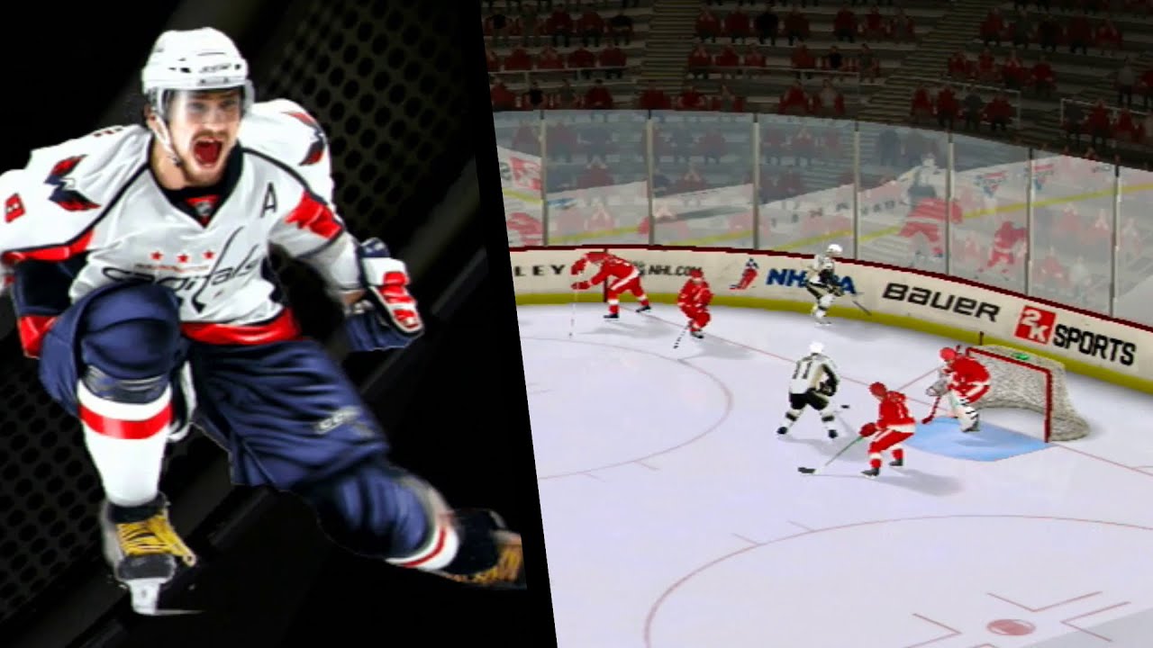 NHL 2K10 ... (Wii) Gameplay - YouTube