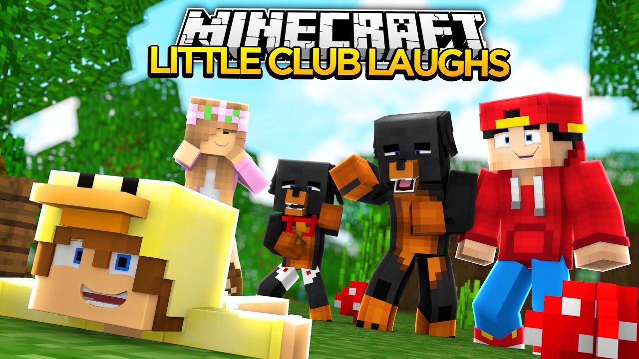 Minecraft - LITTLE CLUB LAUGHS - Little Baby Max - YouTube