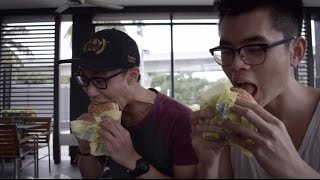 3 bites burger challenge