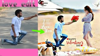 Happy Valentine's day photo editing || love edit ||2018 feb 14 screenshot 4