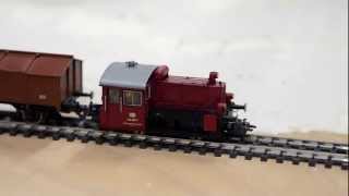 Umbau einer Köf II / BR 323 von Märklin 36804 mit digitaler Telexkupplung E117993.