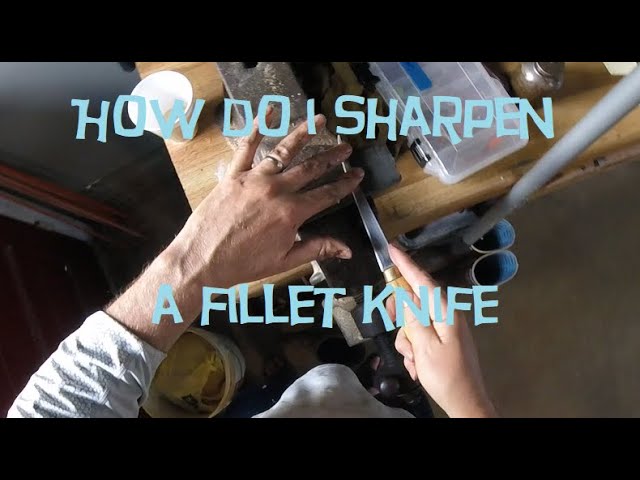 How to Surgically Sharpen a Fillet Knife the right easy way 