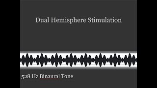 528 Hz Hemisphere Synchronization | Binaural Beats \/\/ Frequency Tuning