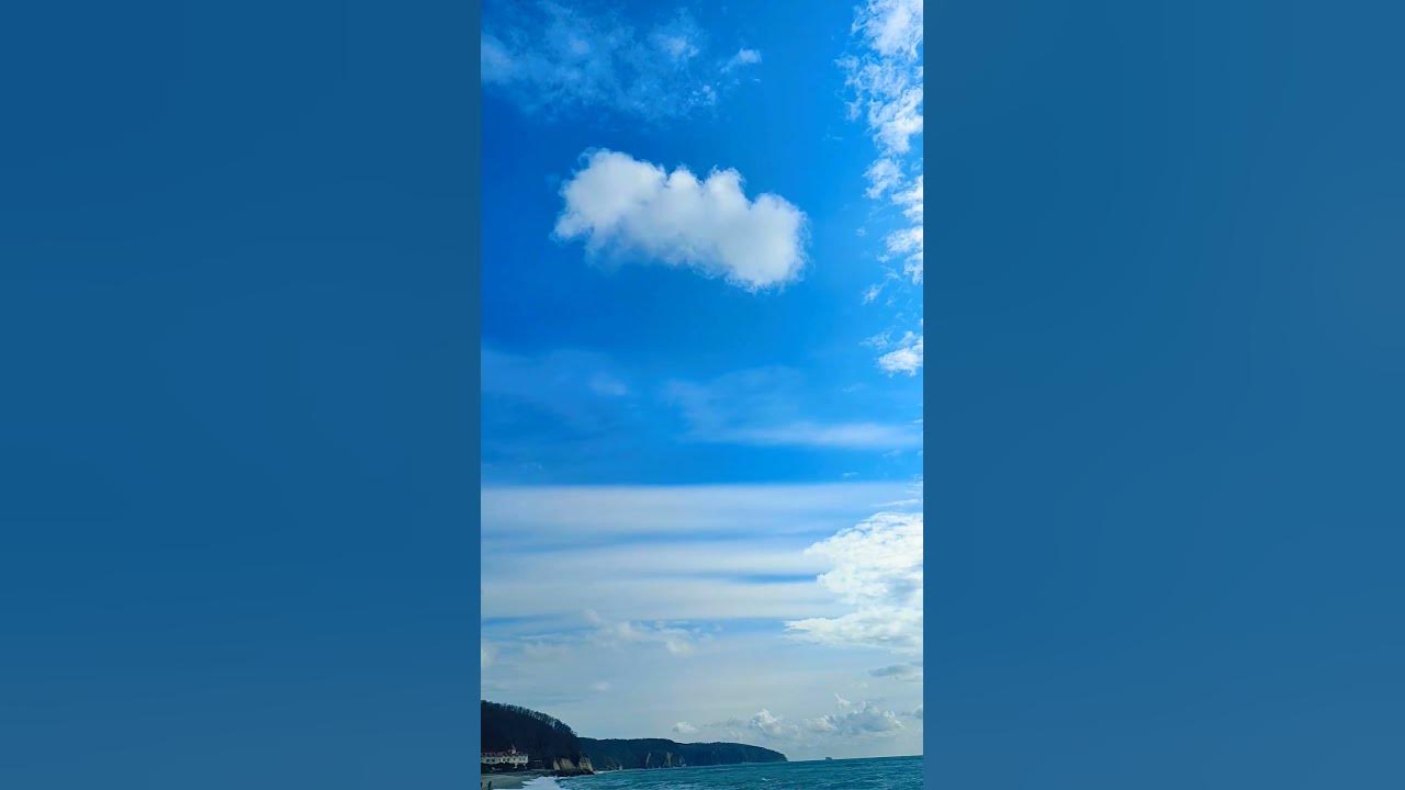 Взгляни на небо, посмотри как плывут облака. #агой #travel #2024 #море ...