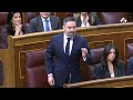 Abascal pregunta a pedro snchez sobre las supuestas implicaciones de su mujer en el caso koldo