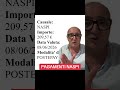 DATE USCITE PER LA NASPI SI PARTE DAL 08/6/2026 #youtube #youtubeshorts