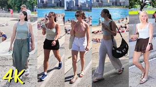 😍 Chicago’s Most Beautiful Lakefront Walk | North Ave, Lincoln Park & Concrete Beach [4K UHD]