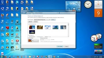 How to Make Your Background a Slideshow Using Windows 7