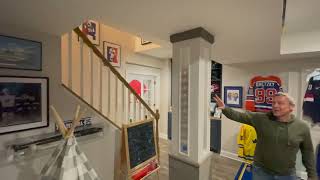 Amazing Sports Themed 1,000ft² Basement!