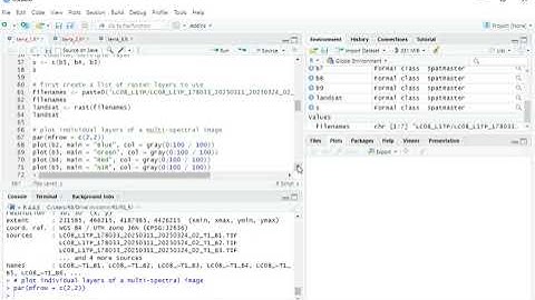 Remote Sensing with R  -  1