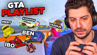 GÖKYÜZÜNDE ZORLU YARIŞ! | EKİP İLE EĞLENCELİ GTA 5 PLAYLIST | HYPE​