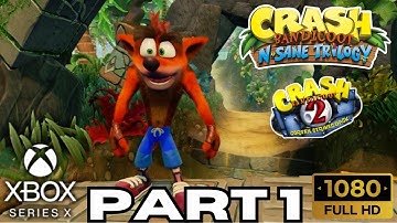 Crash Bandicoot 2 Cortex Strikes Back Gameplay Part 1 | Crash Bandicoot N. Sane Trilogy