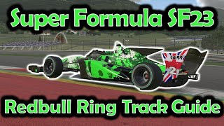 iRacing Track Guide Redbull Ring | Super Formula SF23 | W2 S4 2023