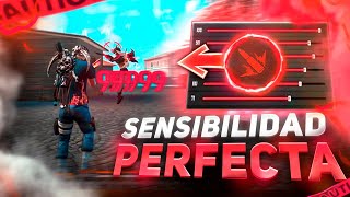 ✅SENSIBILIDAD FREE FIRE CON *SEGUIMIENTO A LA CABEZA*😱 PARA DAR TODO ROJO EN LA NUEVA ACTUALIZACIÓN