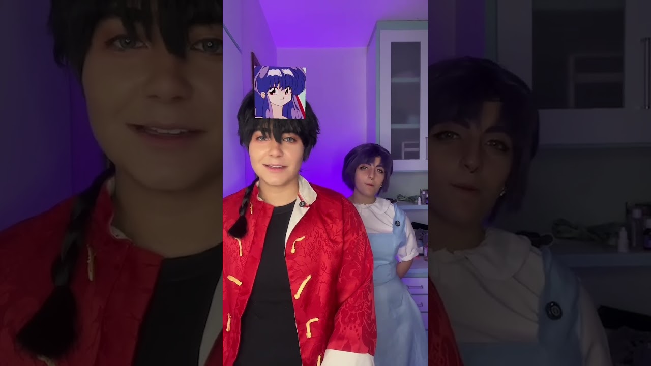 CASA BEIJA OU MATA COM O RANMA!! #cosplay #ranma½ @Nandalorenzine