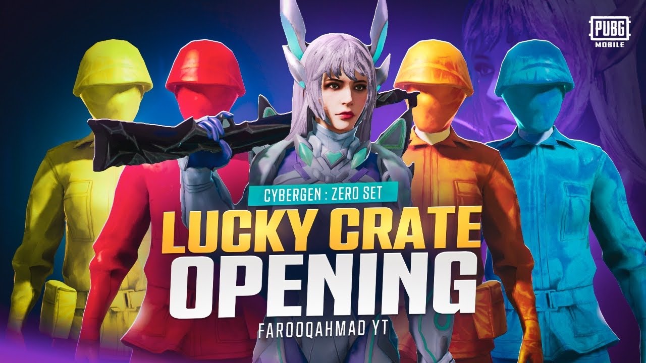 CyberGen Lucky Crate Opening | Royal Pass Giveaway | 🔥 PUBG MOBILE🔥