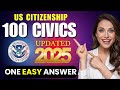 2025 random 100 civics questions and answers - U.S. citizenship interview I N400 Interview