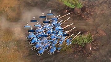 Age of Empires 4 Spearman bug.