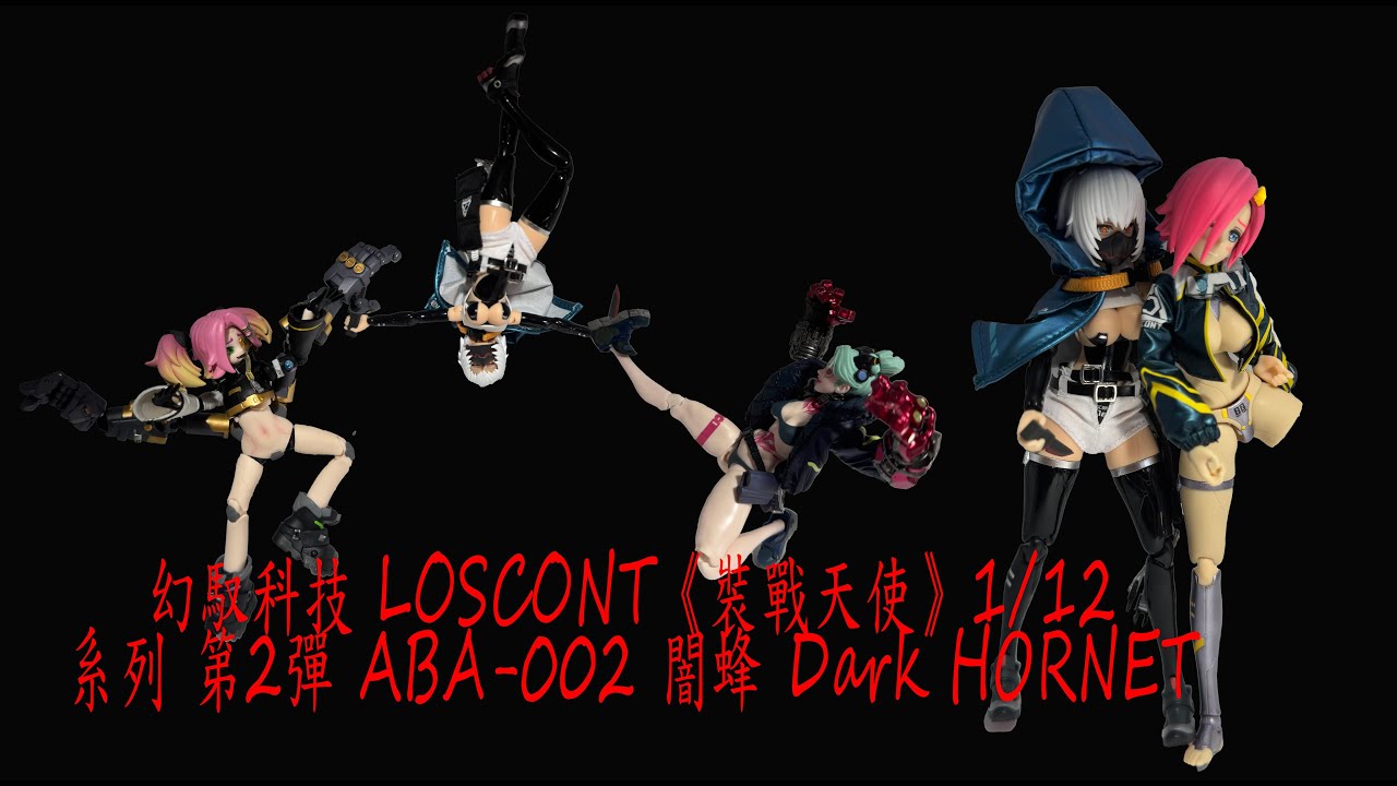 LOSCONT 幻馭科技《裝戰天使》系列第2彈ABA-002 #闇蜂Dark HORNET 1/12 
