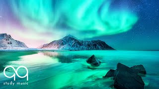 Relaxing Ambient Music 🔵 Aurora Borealis & Northern Lights Music for Deep Focus & Study screenshot 4