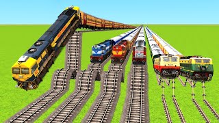 🚆 THE ULTIMATE TRAIN TRACK CHALLENGE! 😱 WHO WILL WIN?|Train Simulator|4K Railworks Video 2026| screenshot 1