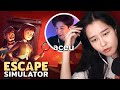 39daph Plays Escape Simulator - w/ Aceu