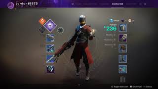 Destiny 2. Leveling Up Warlock Character Class