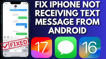 How To Fix iPhone Not Receiving Text Messages From Android/iPhone