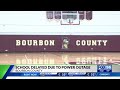 Bourbon County schools on 2-hour delay