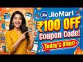 Jiomart 100 Off Coupon Code 🎉 | Jiomart Coupon Code Today | Jiomart 100 Off Coupon Code For All