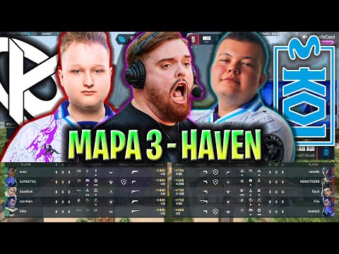 IBAI CASTEA A KOI vs KARMINE EN HAVEN! | KOI vs KC MAPA 3 HAVEN VCT EMEA 2025 STAGE 2